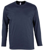 SOL'S Monarch Long Sleeve T-Shirt Navy