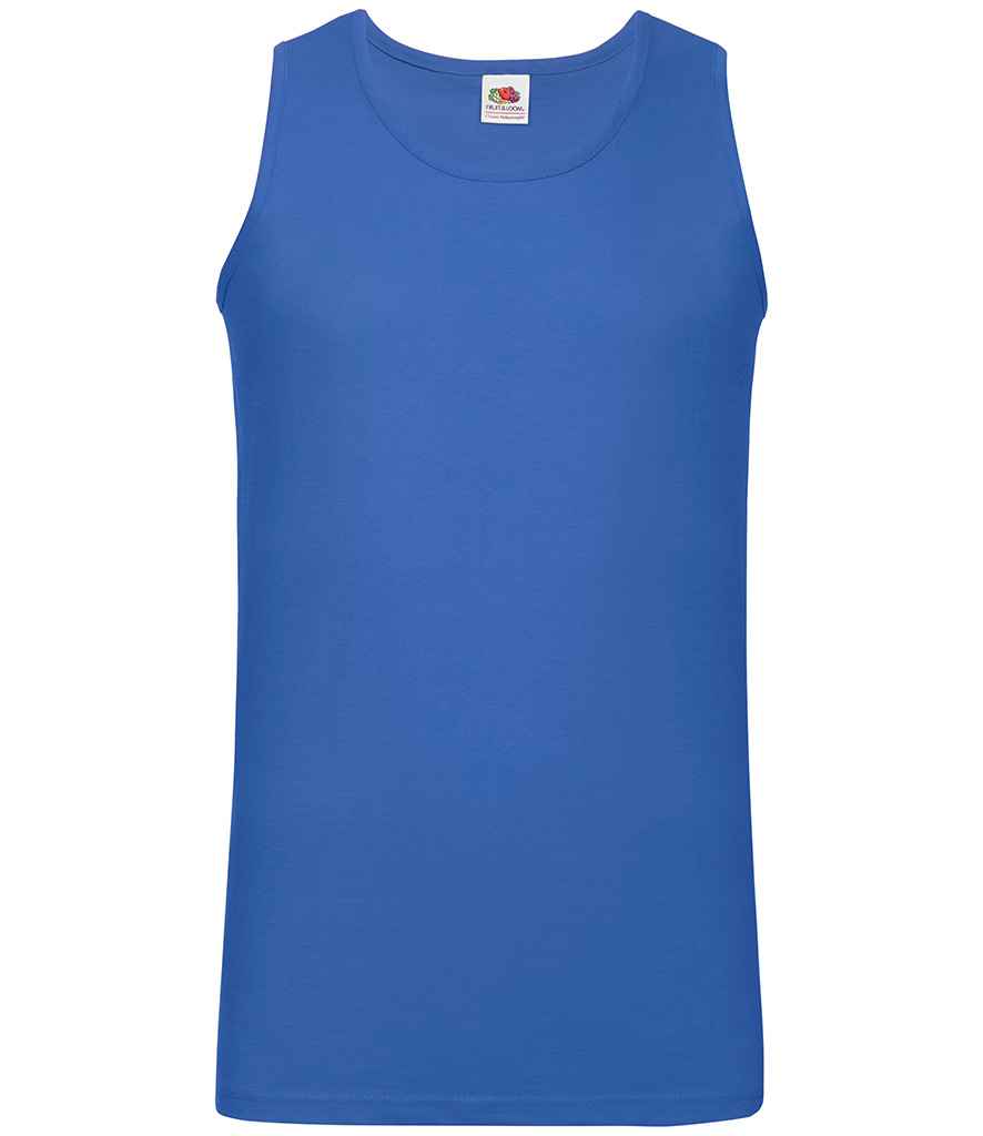 Fruit of the Loom Athletic Vest Royal Blue