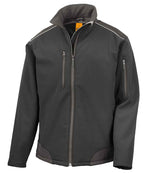 Result Work-Guard Ripstop Soft Shell Jacket Black/Black