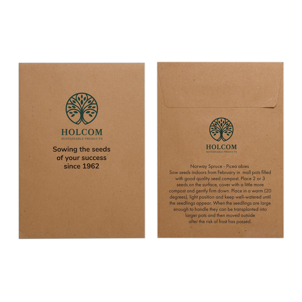 Seed Pack in Kraft Paper Envelope Norwegian Spruce