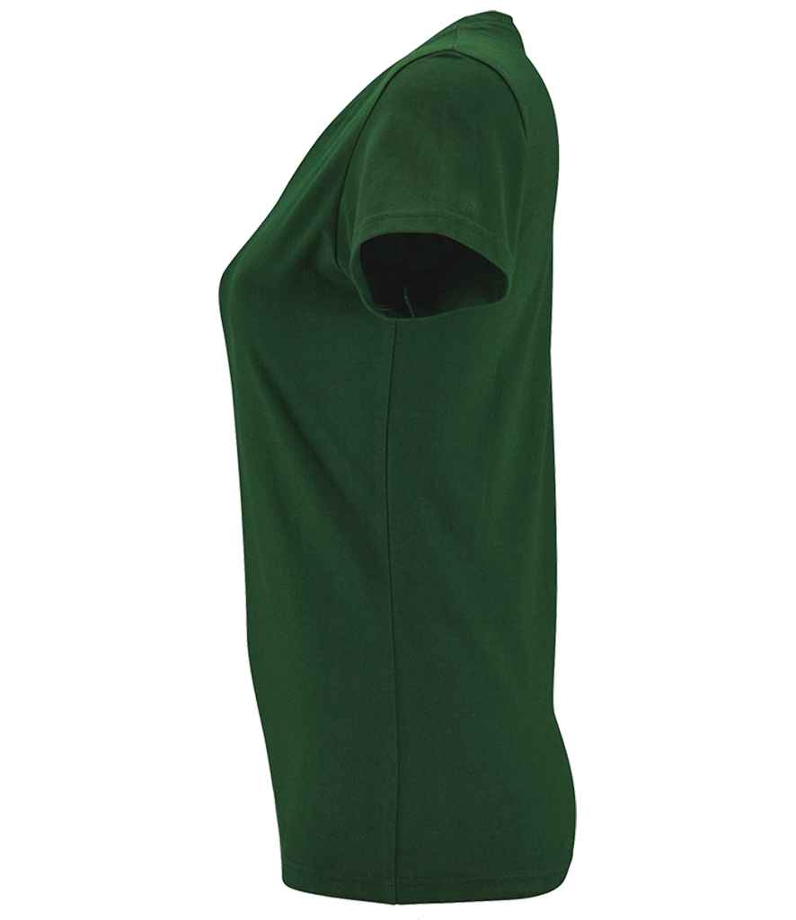 SOL'S Ladies Imperial Heavy T-Shirt Bottle Green