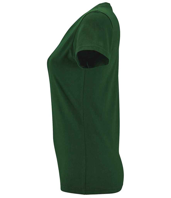SOL'S Ladies Imperial Heavy T-Shirt Bottle Green