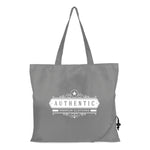 Branded Bayford 190T Polyester foldable pullstring shopper bag
