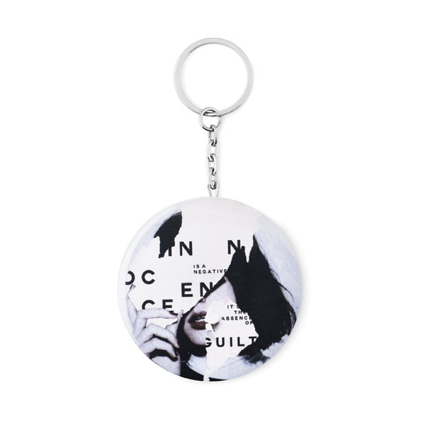 Branded Key ring with bottle opener