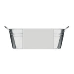 Branded Zinc tub with 3 herbs seeds