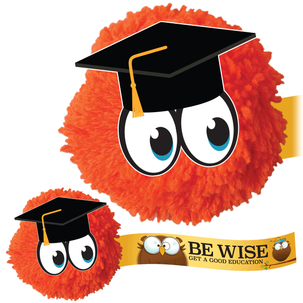 Logobug Mopheads Graduate Mophead