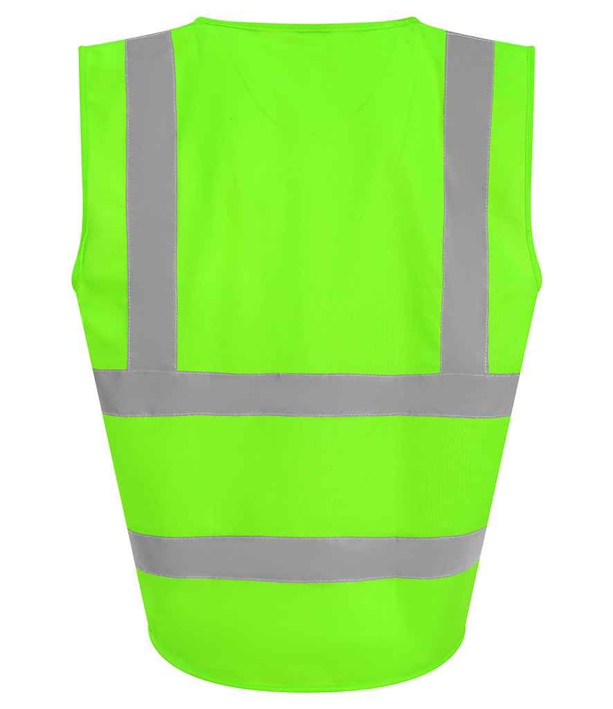 Pro RTX High Visibility Waistcoat Lime Green