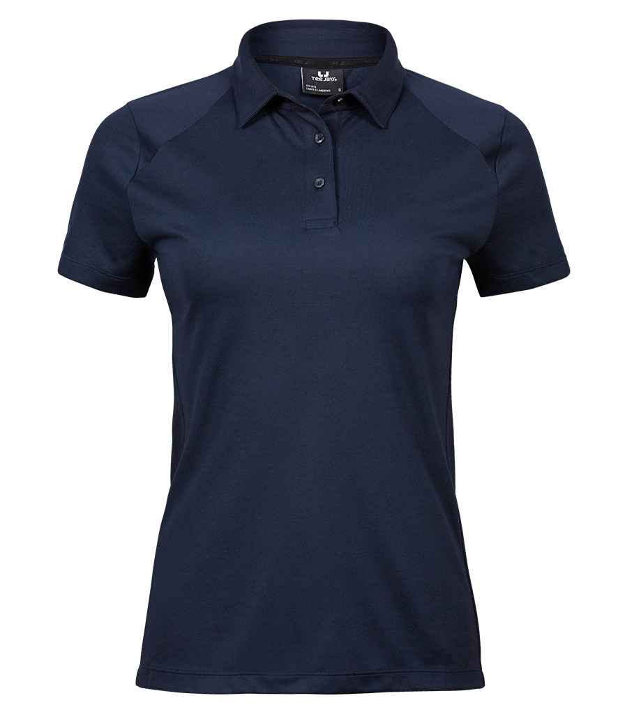 Tee Jays Ladies Luxury Sport Polo Shirt Navy