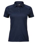 Tee Jays Ladies Luxury Sport Polo Shirt Navy