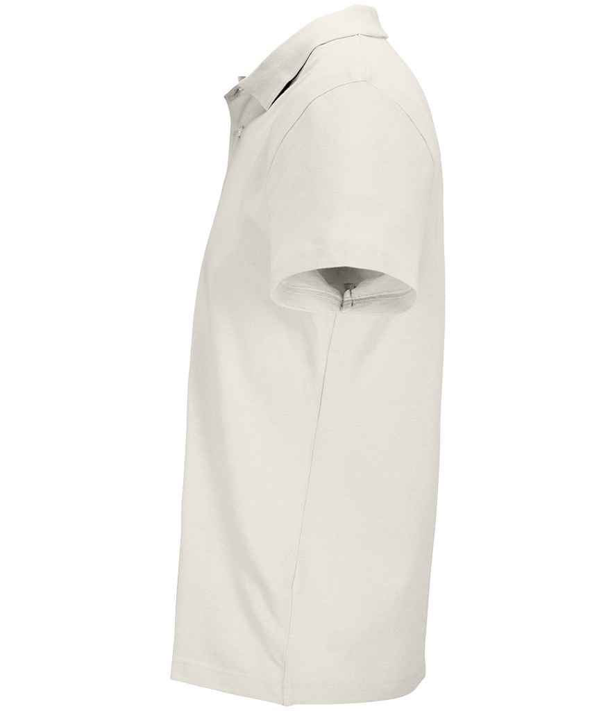 SOL'S Unisex Pulse Twin Piqué Polo Shirt Off White