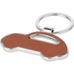 The Joan - Recycled leather car keyring