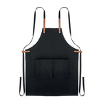 Branded Organic cotton apron 340 gr/m²
