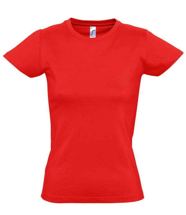 SOL'S Ladies Imperial Heavy T-Shirt Red