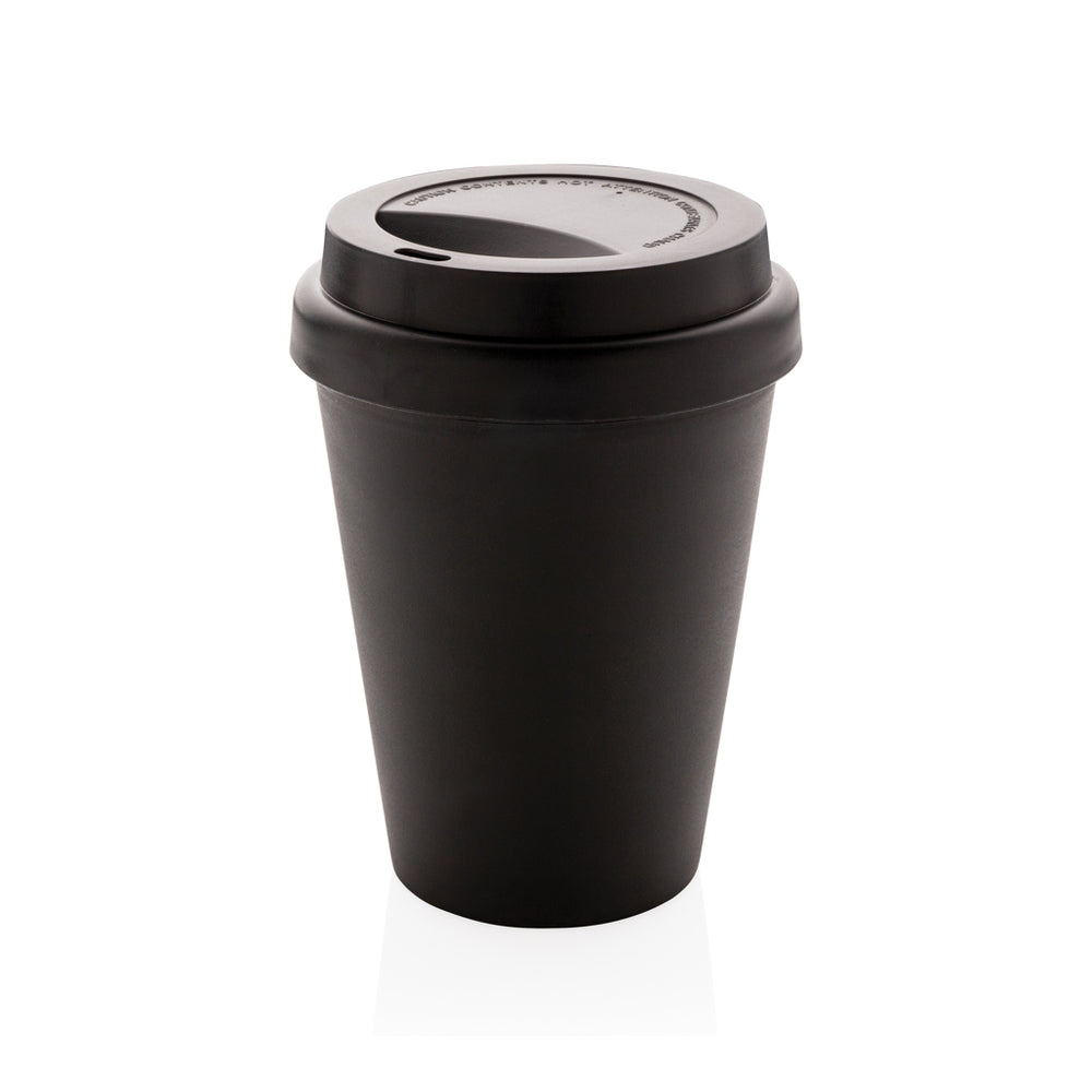 Branded Reusable double wall coffee cup 300ml