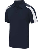 AWDis Cool Contrast Polo Shirt French Navy/Arctic White