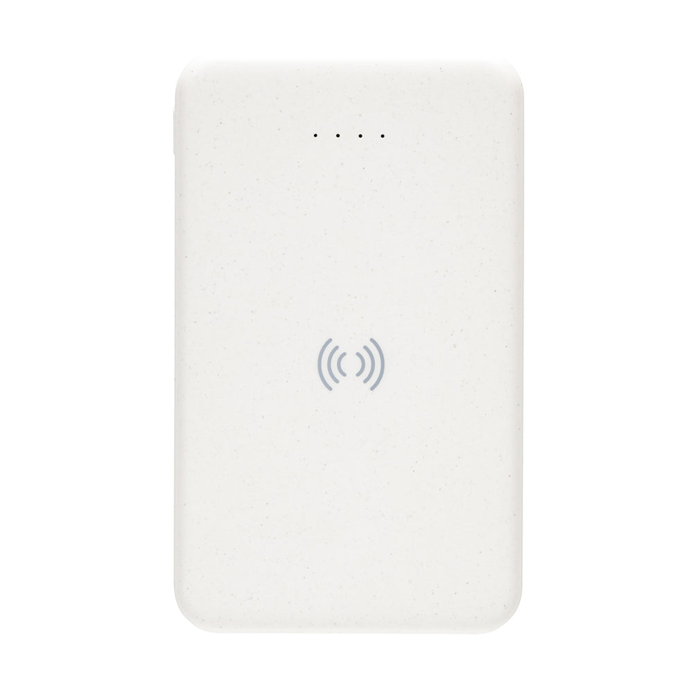 RCS recycled plastic 5.000 mAh 5W wireless powerbank