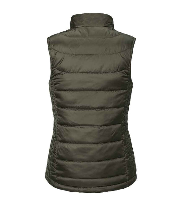 Russell Ladies Nano Padded Bodywarmer Dark Olive