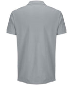 SOL'S Unisex Pacific Twin Piqué Polo Shirt Pure Grey