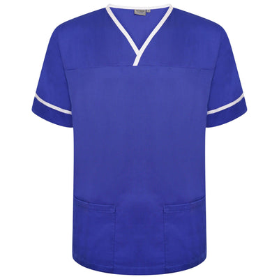 Behrens Contrast Trim Smart Scrub Top