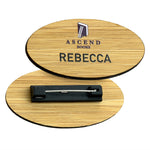 Personalised Bamboo Name Badges