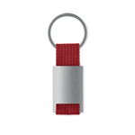 Express Metal & Webbing Keyring