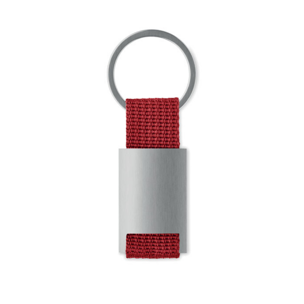 Express Metal & Webbing Keyring