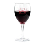 Branded Elegance Wine Glass