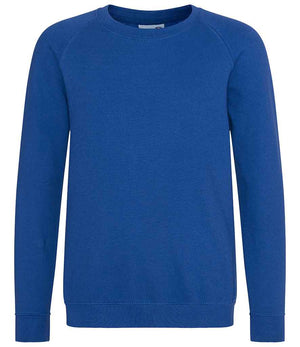 AWDis Academy Kids Raglan Sweatshirt Deep Royal