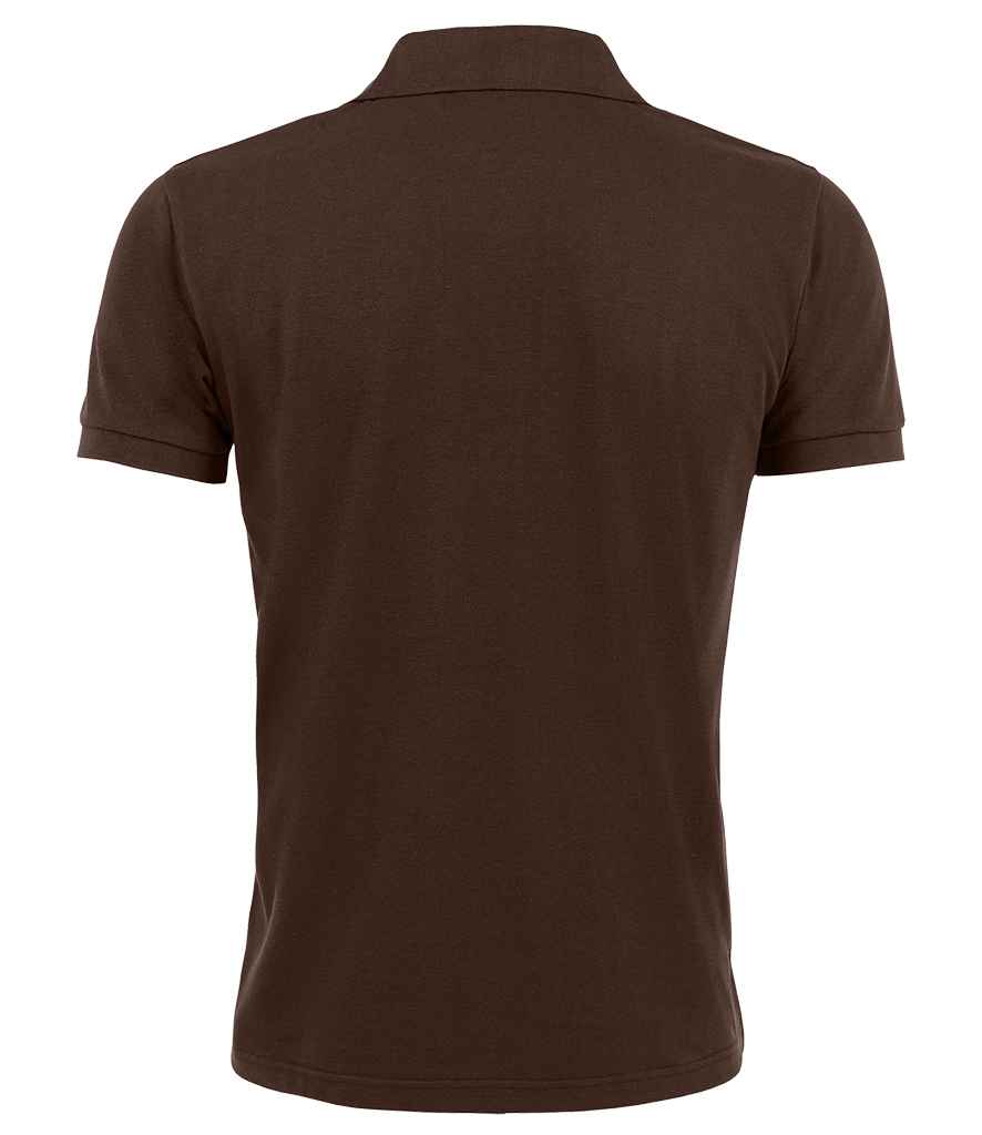 SOL'S Prime Poly/Cotton Piqué Polo Shirt Chocolate