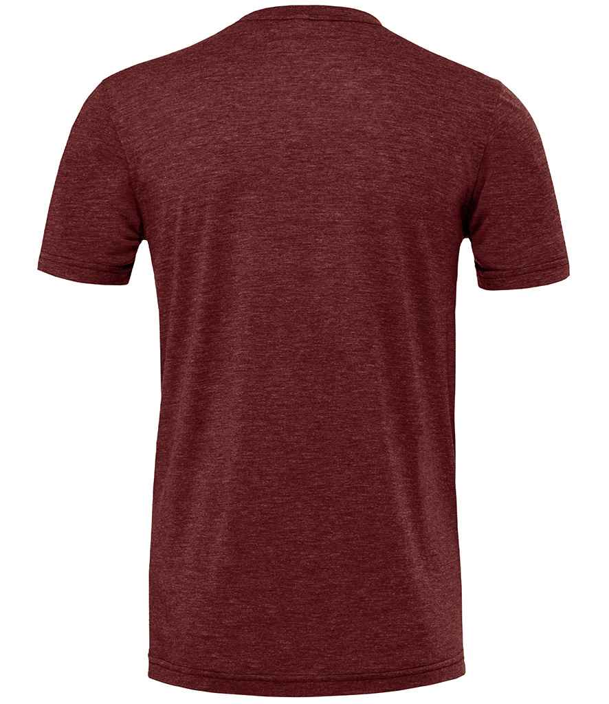 Canvas Unisex Tri-Blend T-Shirt Cardinal Red Tri-Blend