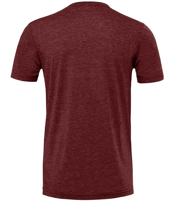 Canvas Unisex Tri-Blend T-Shirt Cardinal Red Tri-Blend