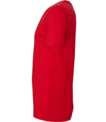 Canvas Unisex Crew Neck T-Shirt Red