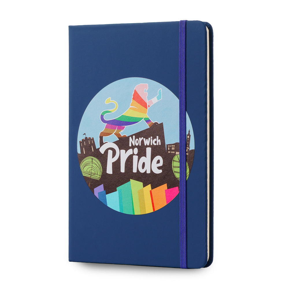 Branded Budget A5 Soft Touch Notebook