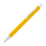 TRAVIS SOFT FEEL ball pen with chrome trim