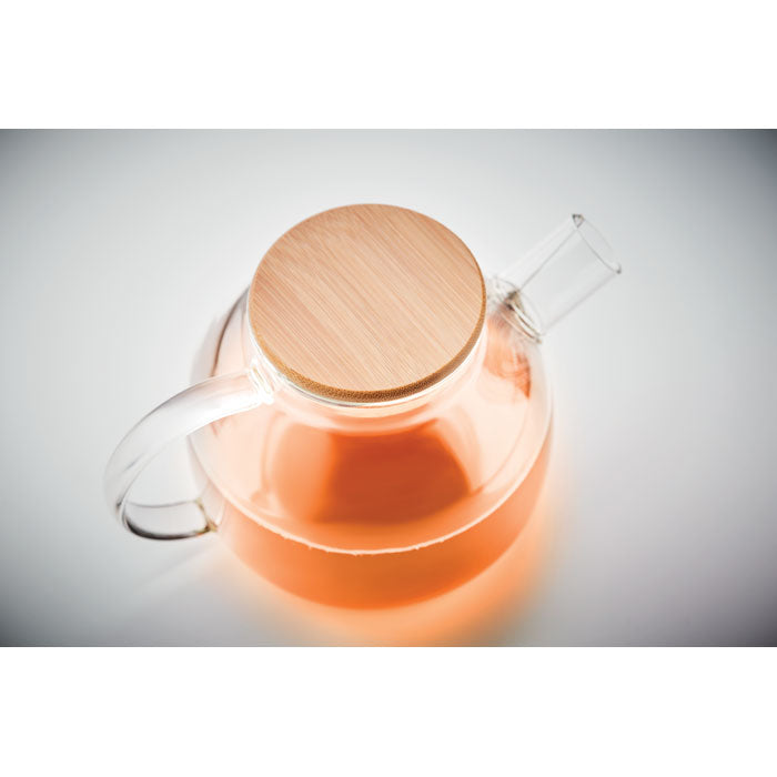 Branded Teapot borosilicate glass 850ml