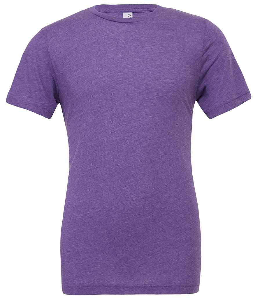 Canvas Unisex Tri-Blend T-Shirt Purple Tri-Blend