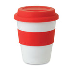 Branded PP tumbler with silicone lid