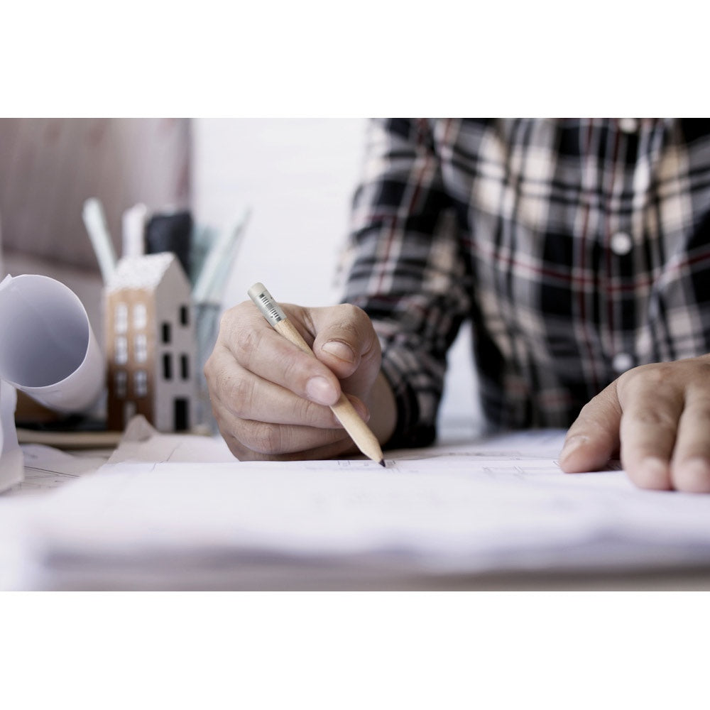 BARTER. Mini pencil with eraser | Branded Pencil