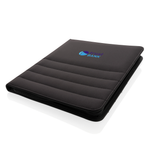 Branded Impact AWARE™ RPET A4 portfolio with zipper