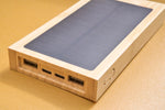 The Elz - Bamboo solar power bank (10000 mAh)