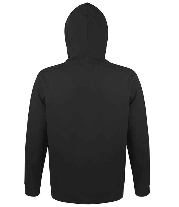 SOL'S Unisex Snake Hooded Sweatshirt Black