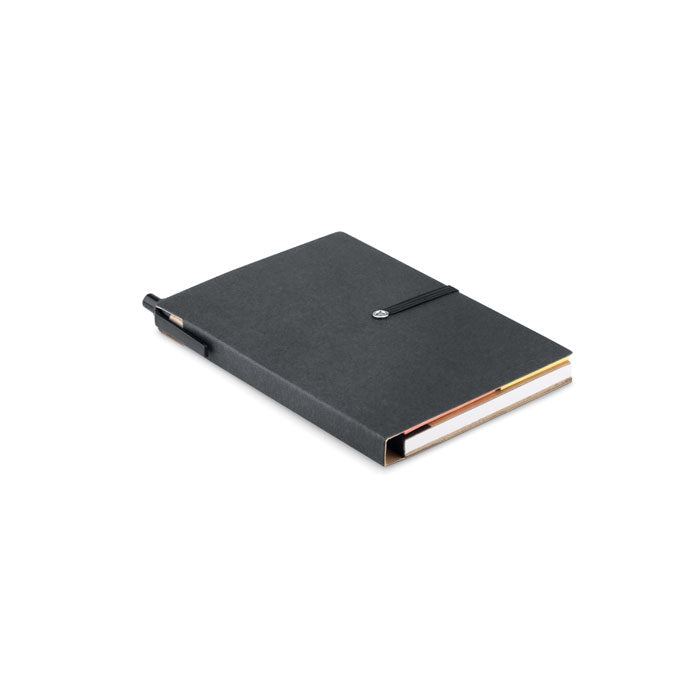 Branded Recycled Carton Notebook w/pen & memo pad