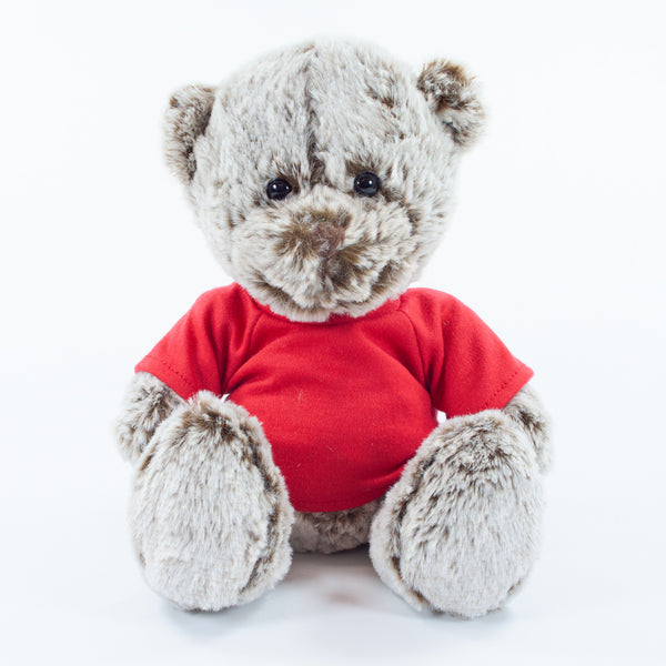 Coloured T-Shirt Bear III 20cm Premier Bear, Cocoa