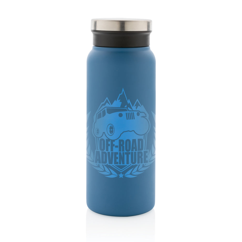 Branded RCS Recycled stainless steel vacuum bottle 600ML