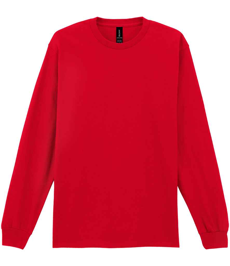 Gildan Ultra Cotton™ Long Sleeve T-Shirt Red
