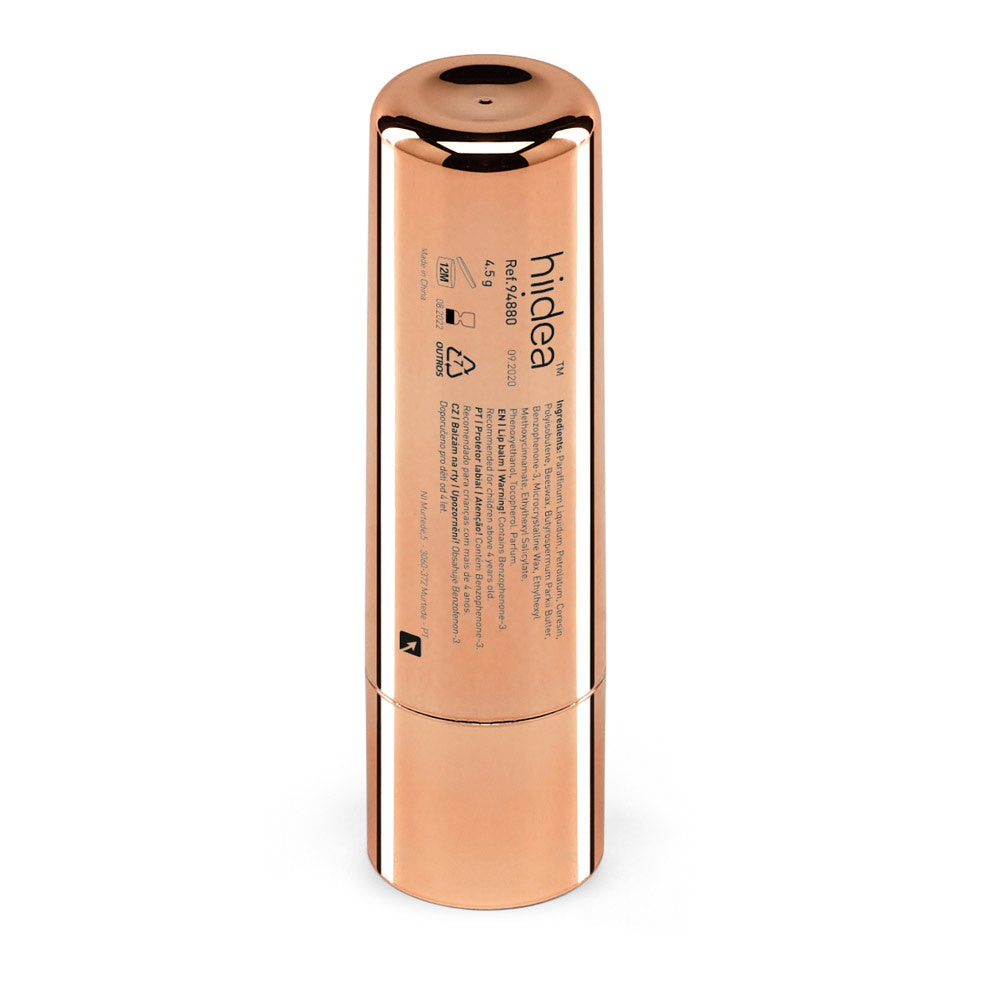 SCARLETT. Lip Balm in mirror finish metal case