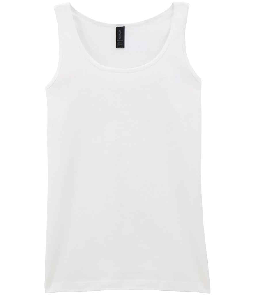 Gildan Ladies SoftStyle® Tank Top White