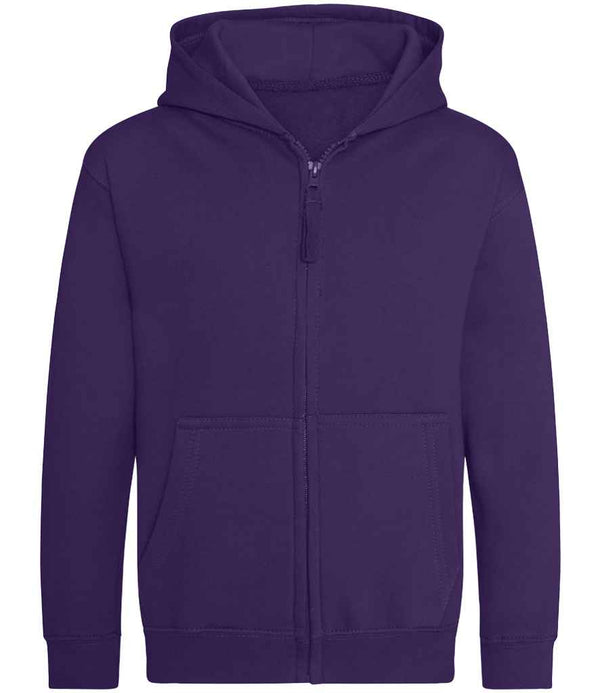 AWDis Kids Zoodie Purple