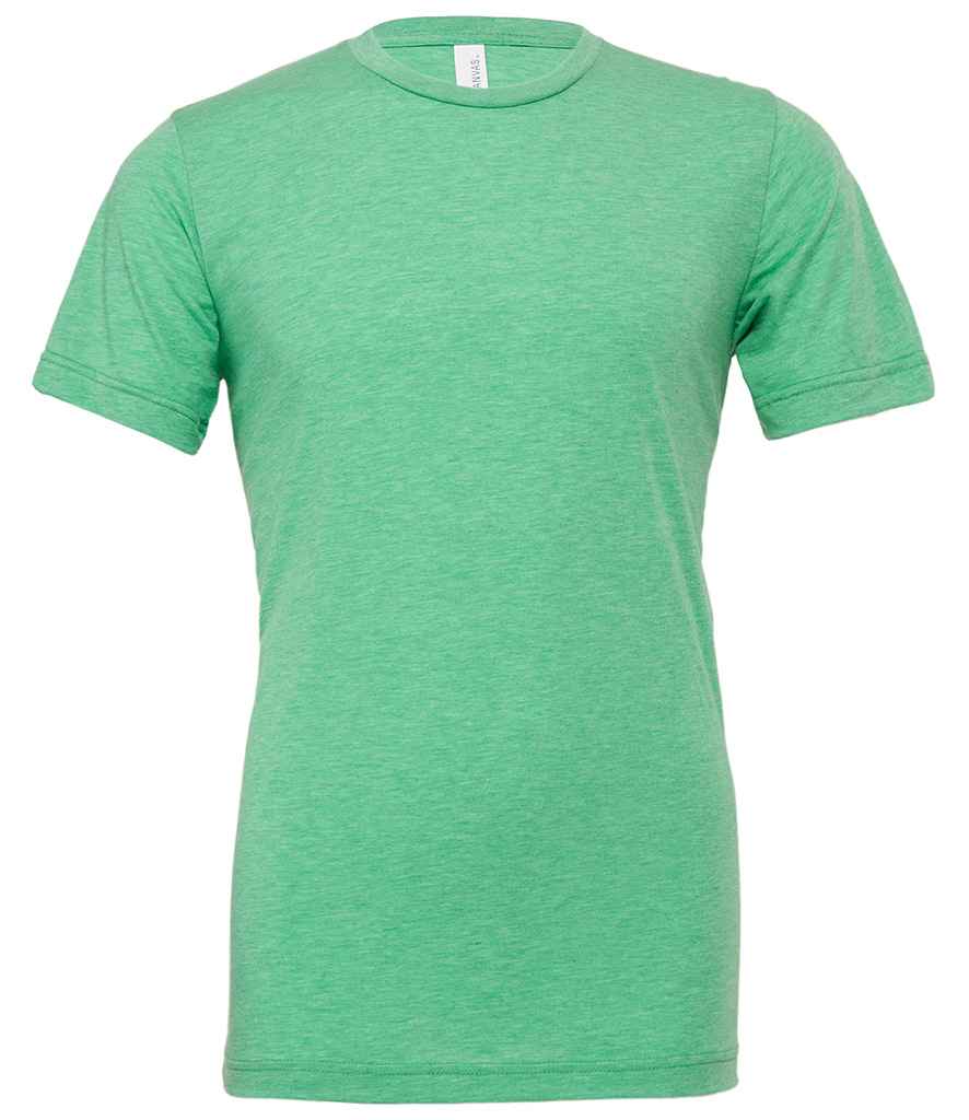 Canvas Unisex Tri-Blend T-Shirt Green Tri-Blend