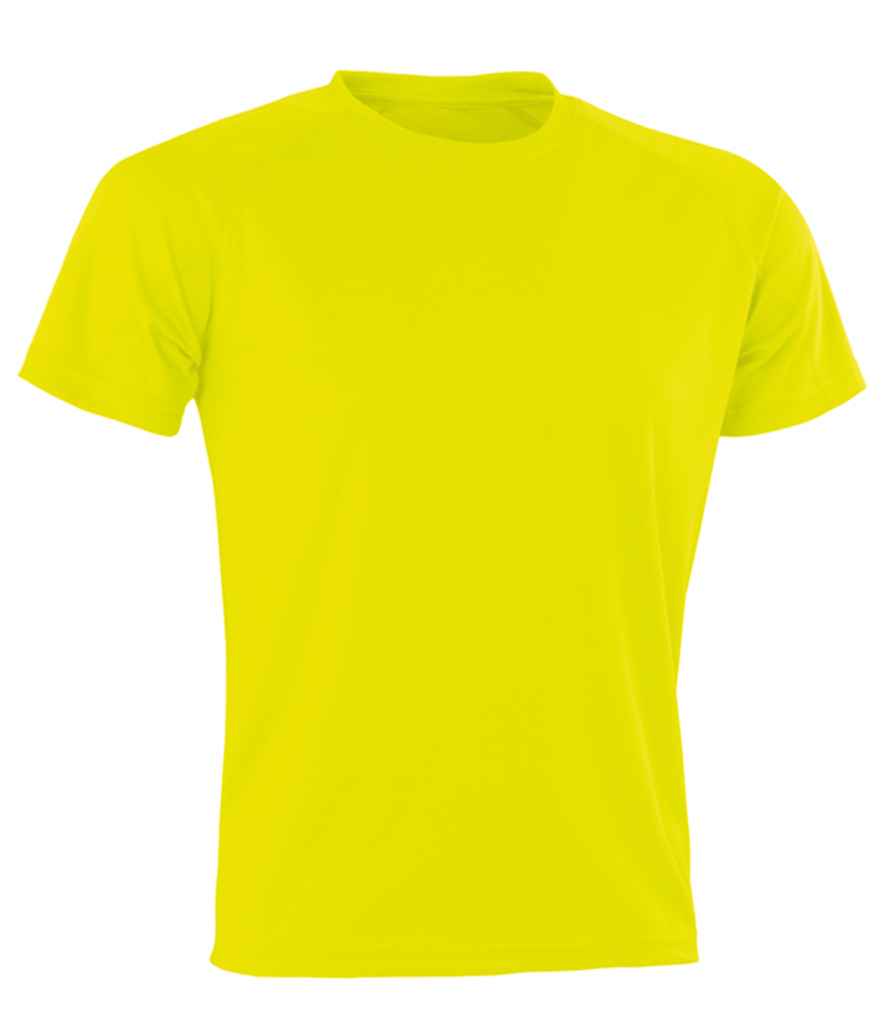 Spiro Impact Performance Aircool T-Shirt Flo Yellow